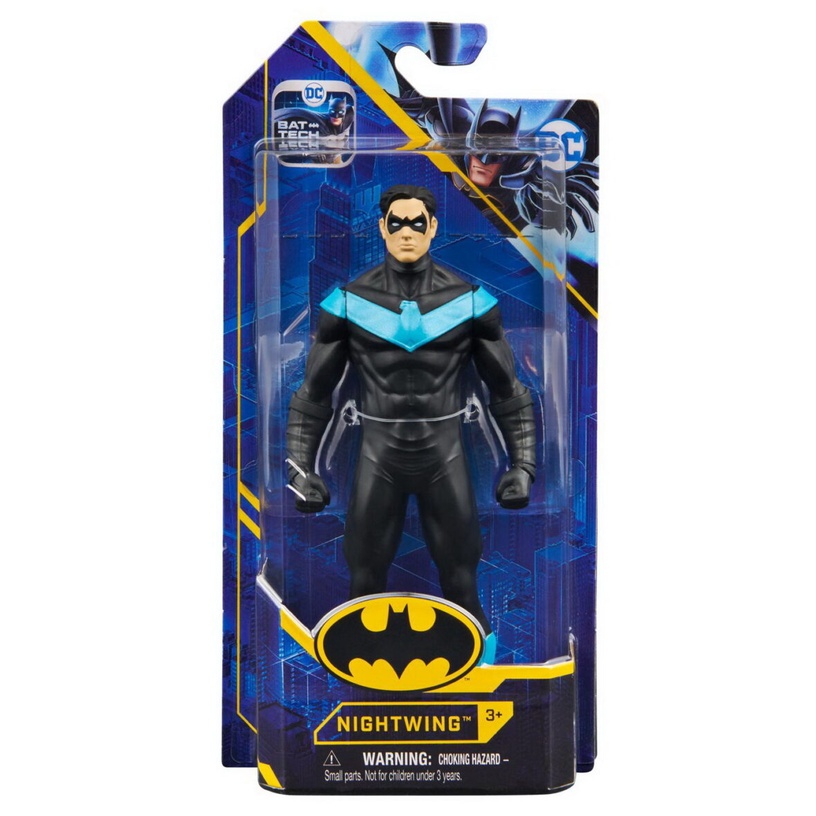 Figurina Nightwing 15cm Cu Costum Metal Tech