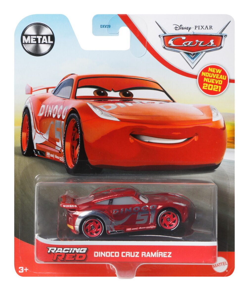 Masinuta Metalica Cars3 Personajul Dinoco Cruz Ramirez