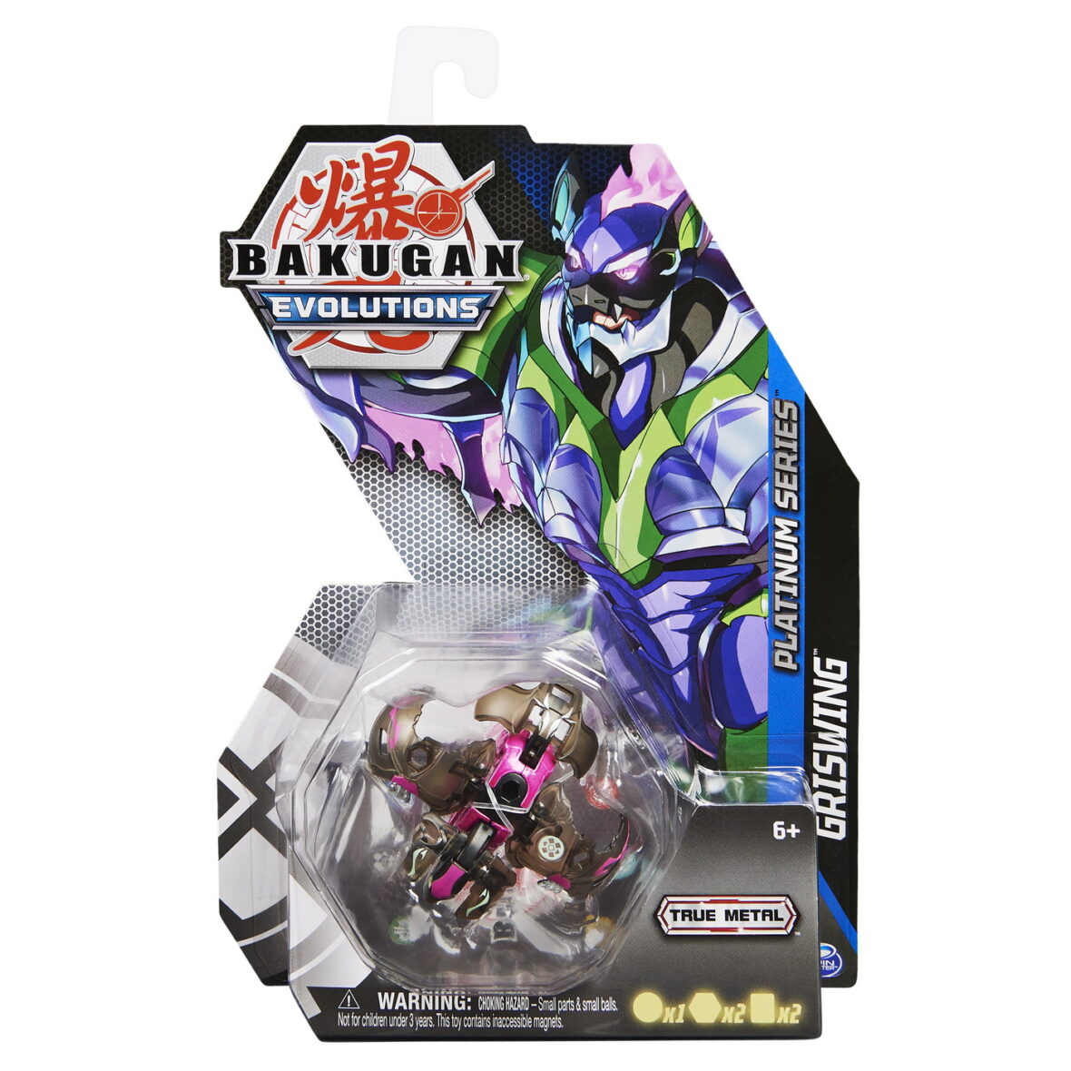 Bakugan S4 Evolution Din Metal Griswing