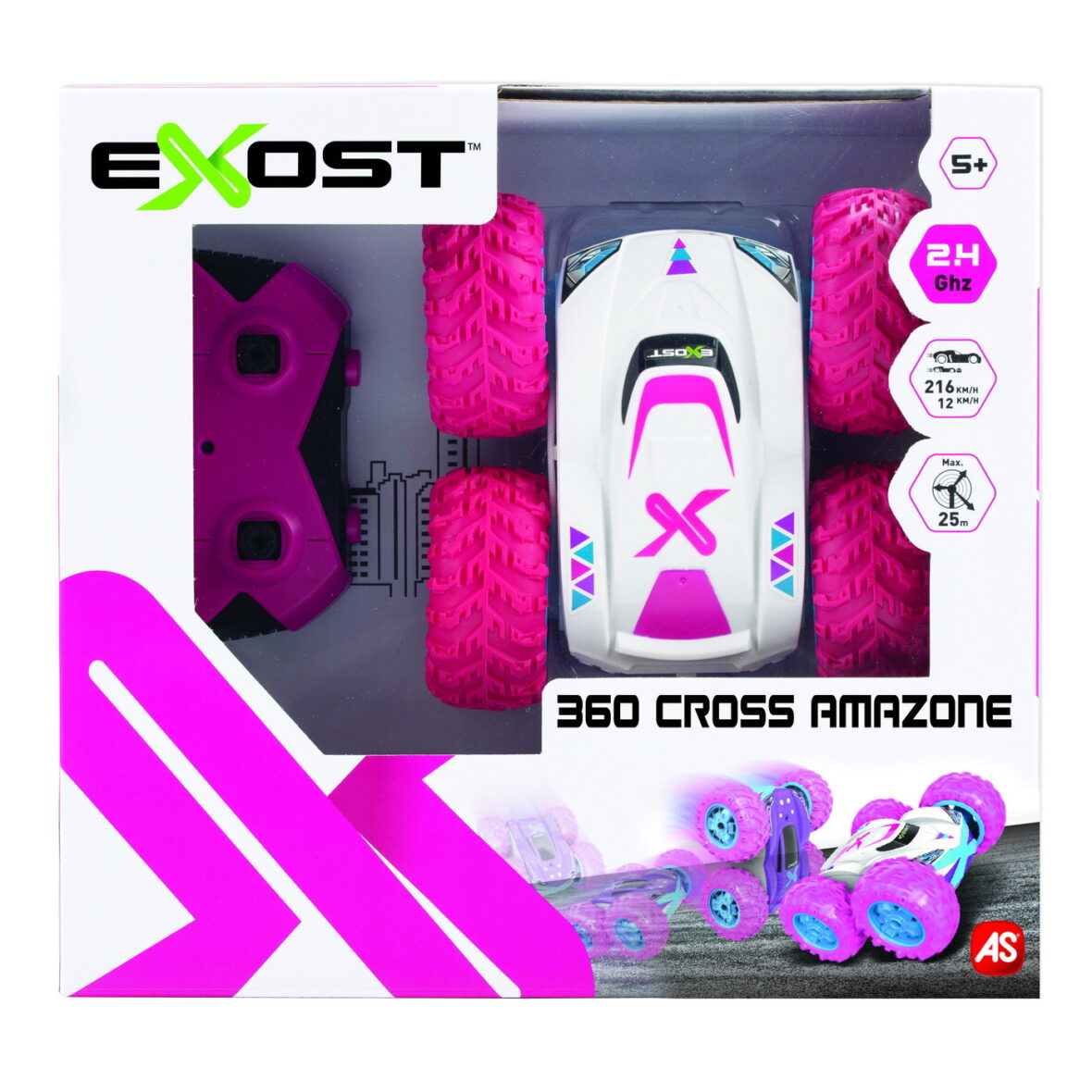 Masina Cu Telecomanda Exost Rc Scara 1:18 360 Cross Amazone