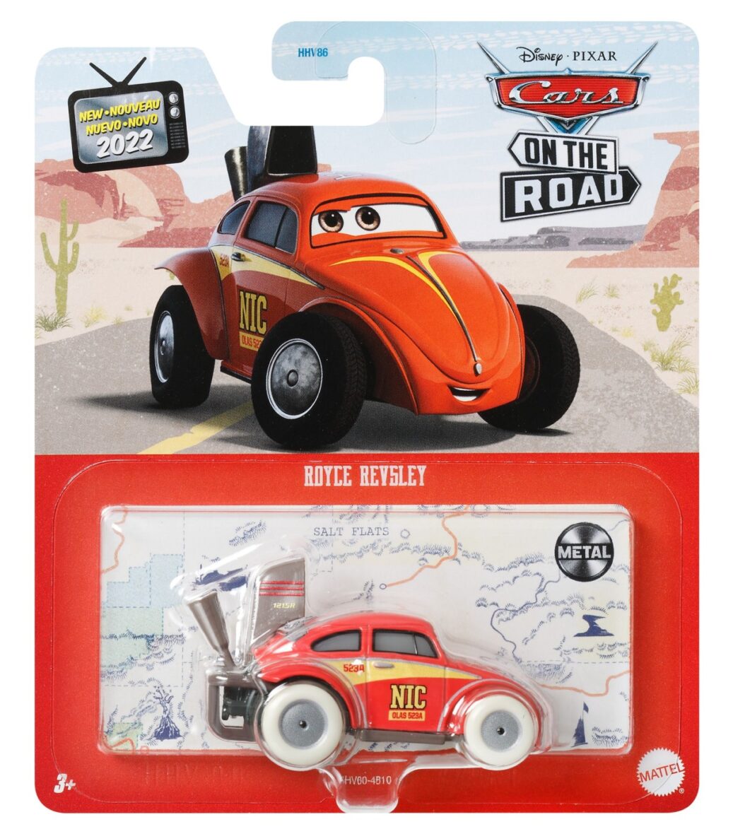 Masinuta Metalica Cars3 Personajul Royce Revsley