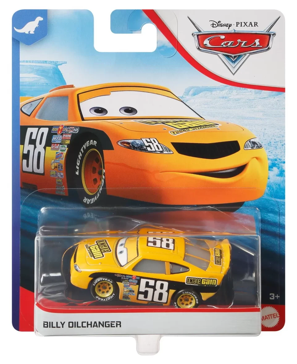 MASINUTA METALICA CARS3 PERSONAJUL BILLY OILCHANGER