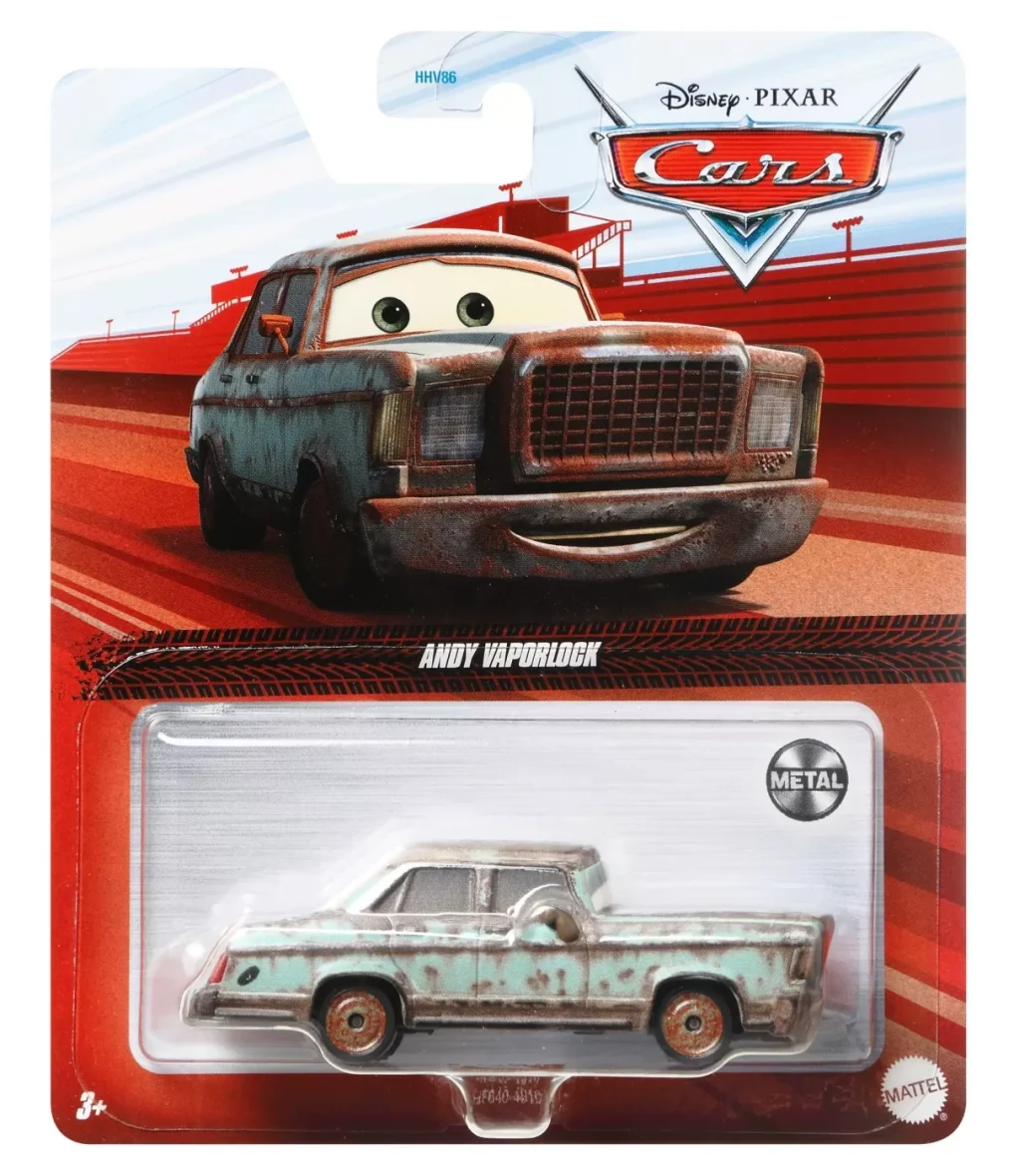 MASINUTA METALICA CARS3 PERSONAJUL ANDY VAPORLOCK