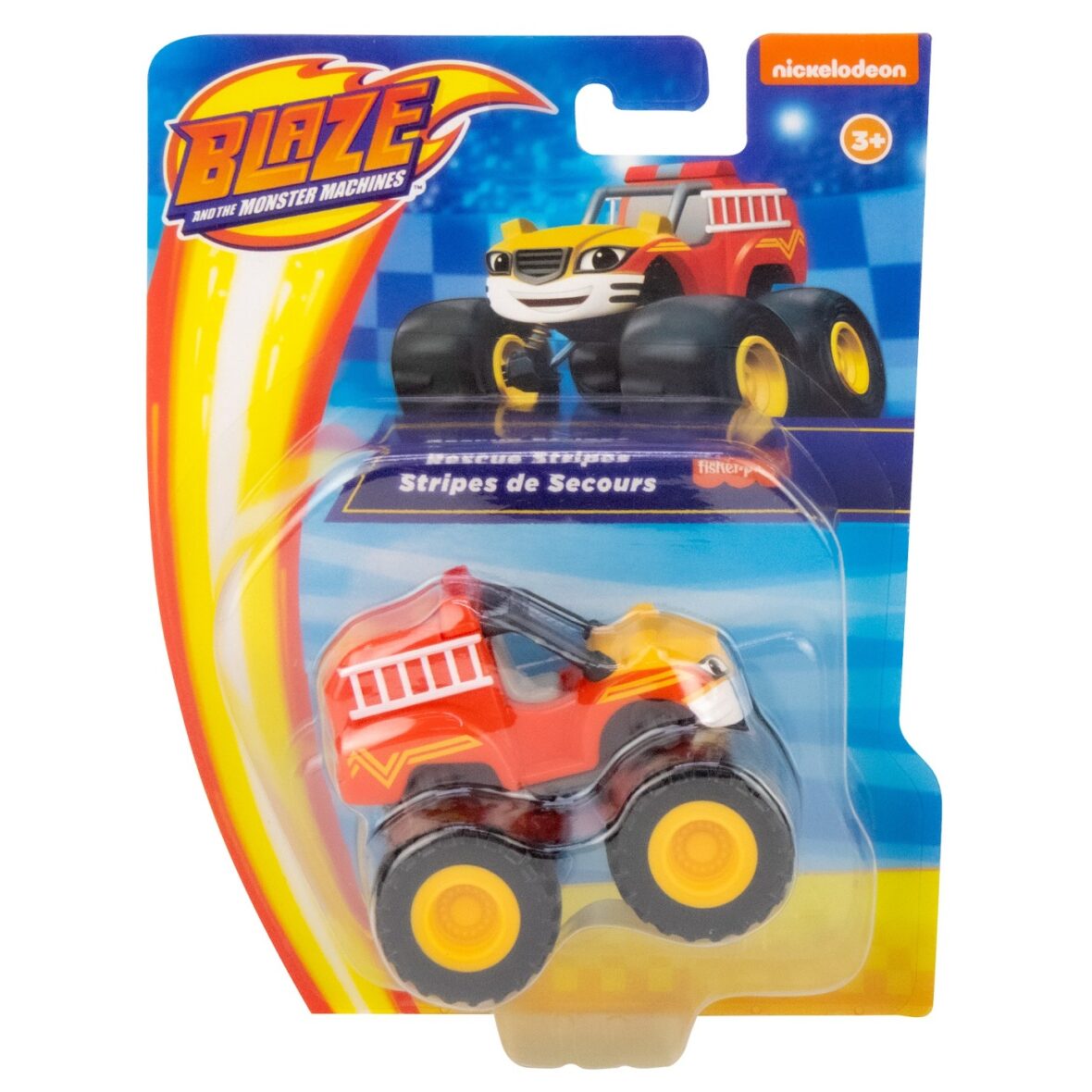 Masinute Blaze Din Metal Rescue Stripes