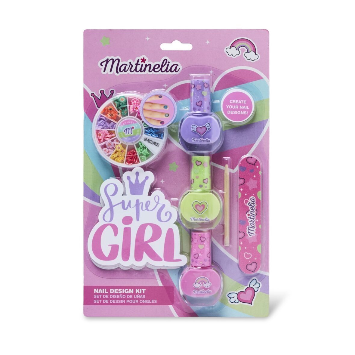 Martinelia Super Girl Kit Pentru Unghii