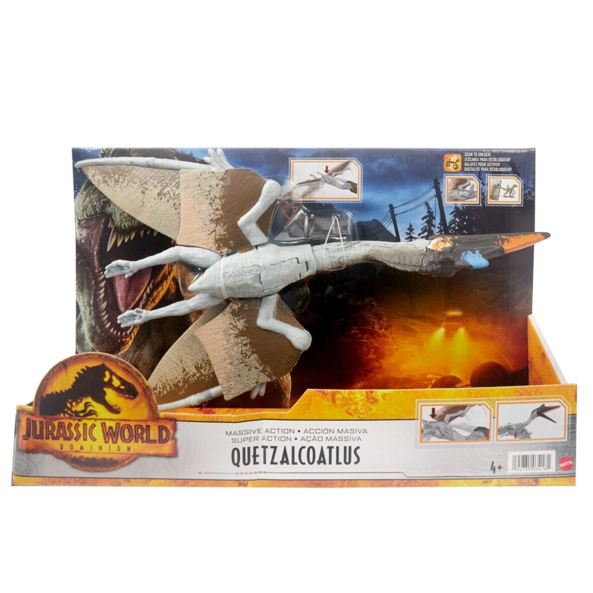 Jurassic World Massive Action Dinozaur Quetzalcoatlus