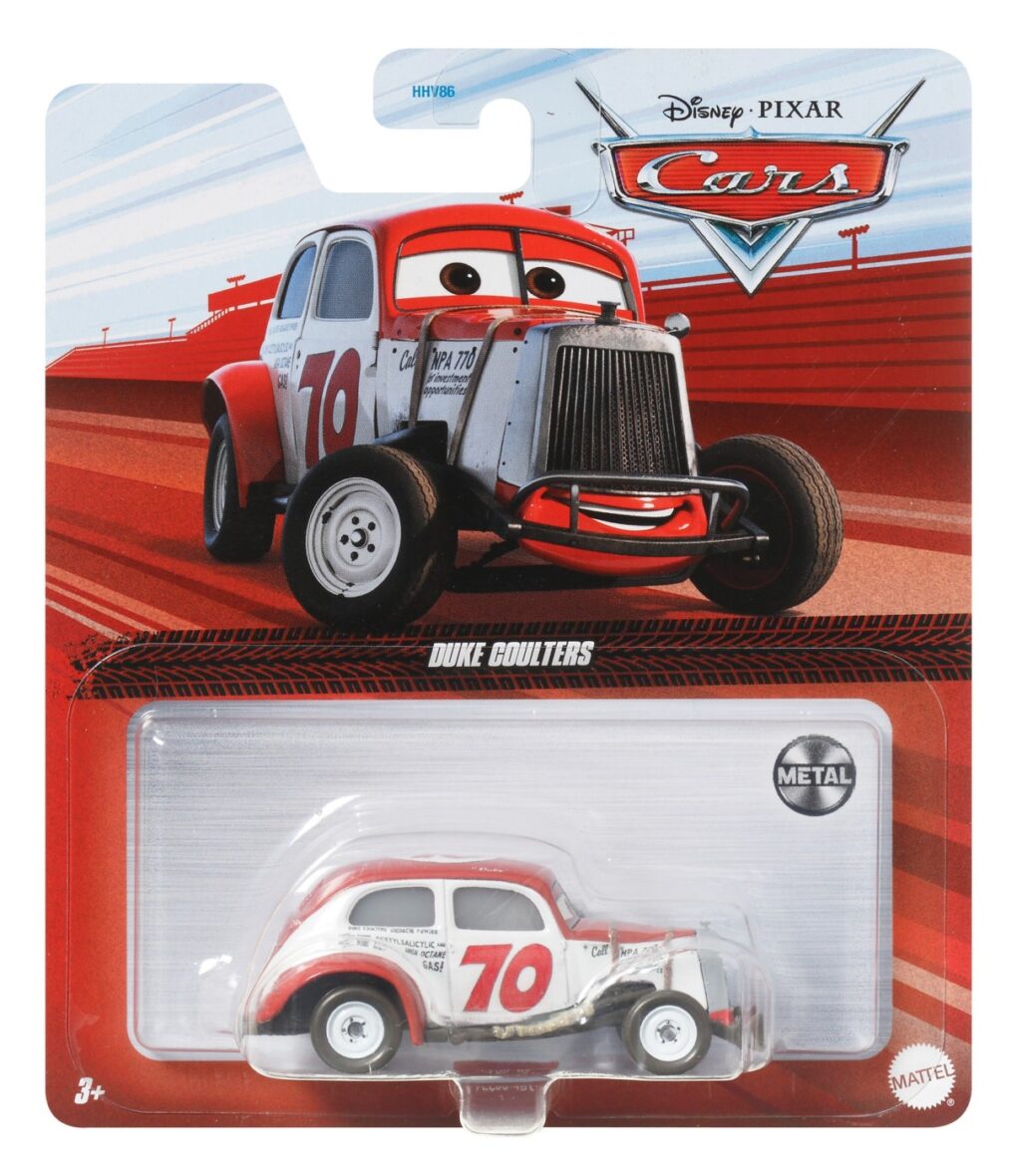 Masinuta Metalica Cars3 Personajul Duke Coulters