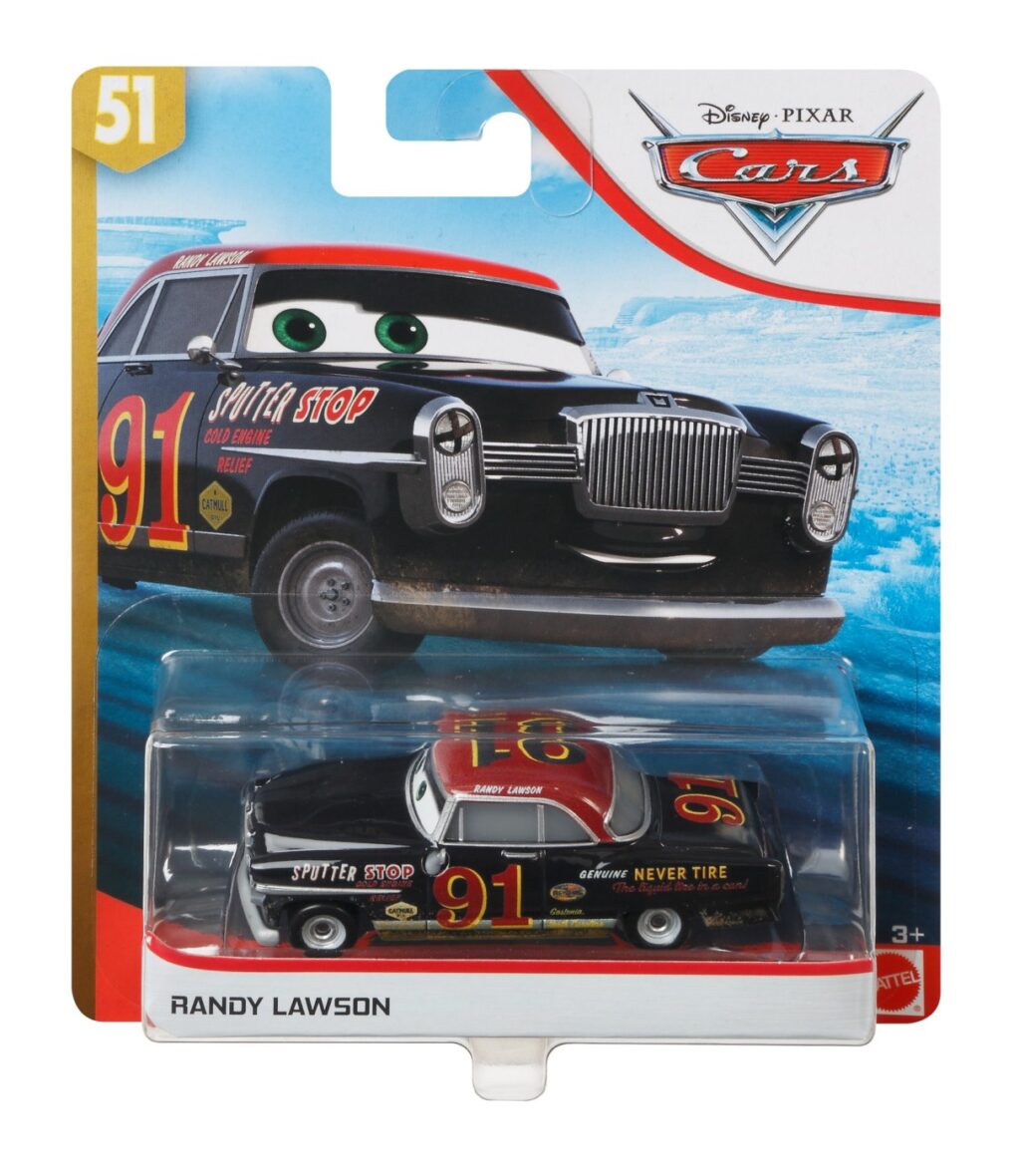 Masinuta Metalica Cars3 Personajul Randy Lawson