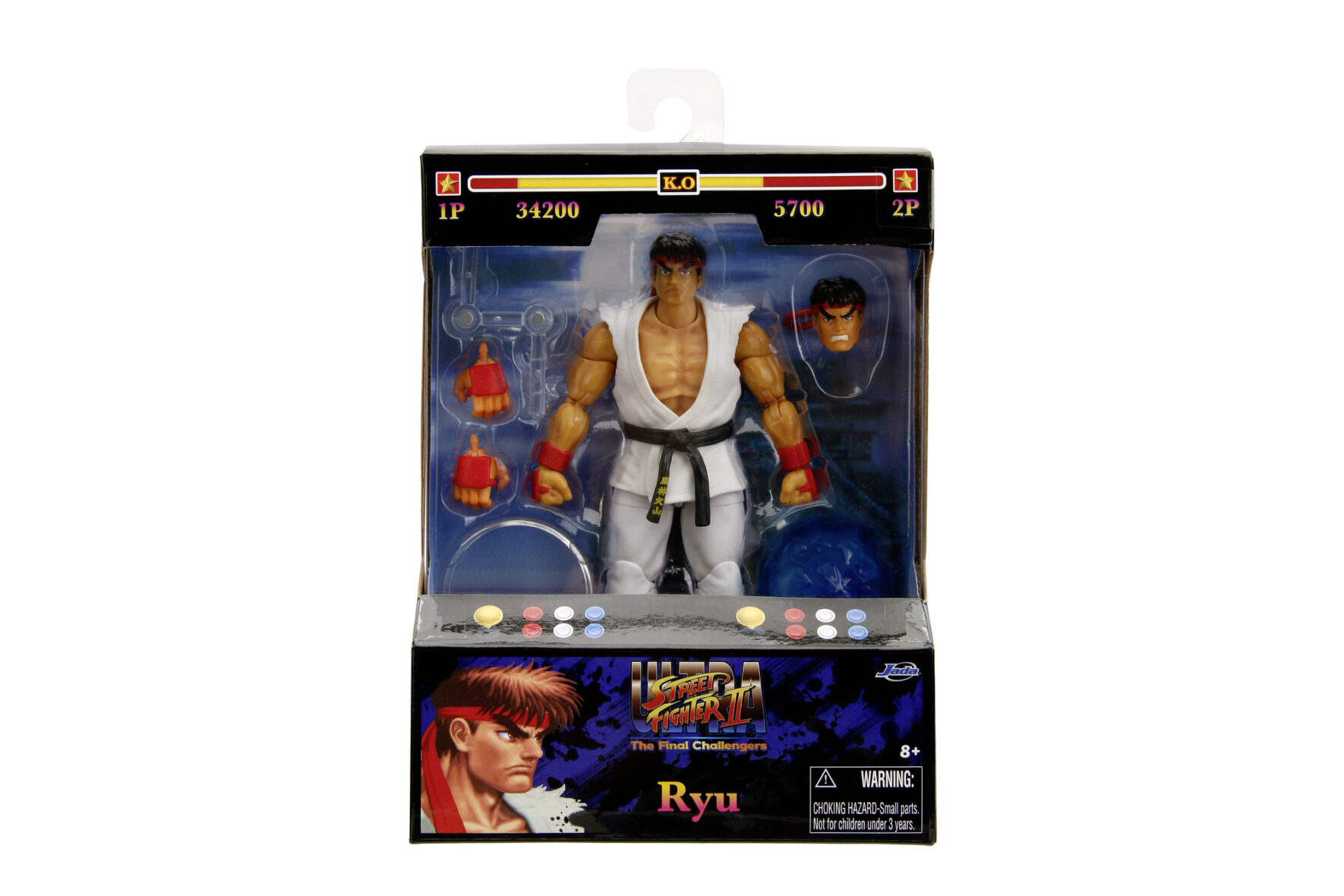 Jada Street Fighter Ii Figurina Ryu 15cm