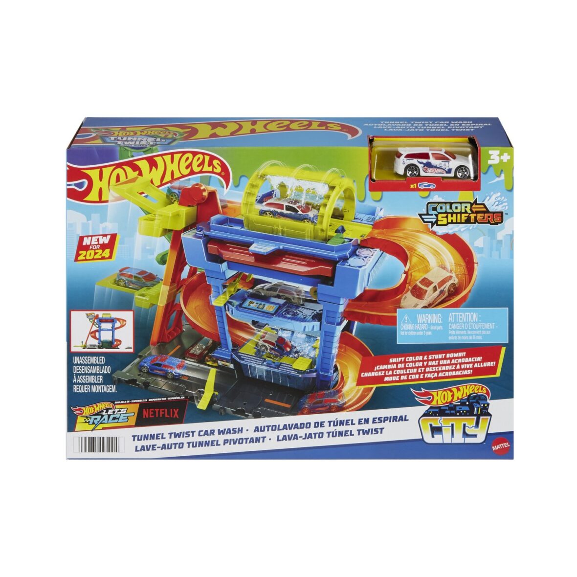 Hot Wheels City Color Shifters Spalatoria