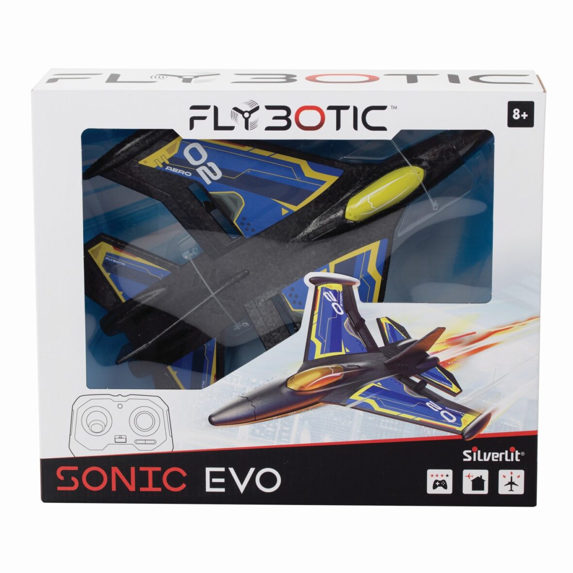 Silverlit Fly Botic Avion Cu Telecomanda Sonic Evo