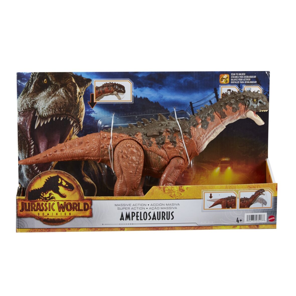 Jurassic World Massive Action Dinozaur Ampelosaurus