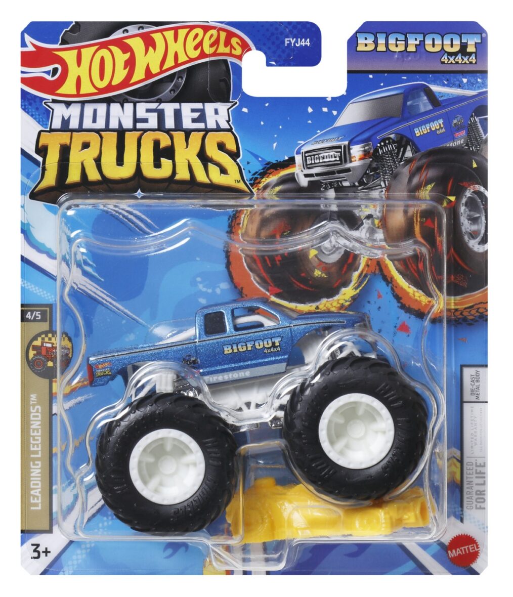 Hot Wheels Monster Truck Masinuta Big Foot Scara 1:64