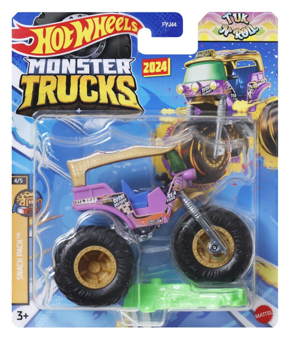 Hot Wheels Monster Truck Masinuta Tuk Nroll Scara 1:64