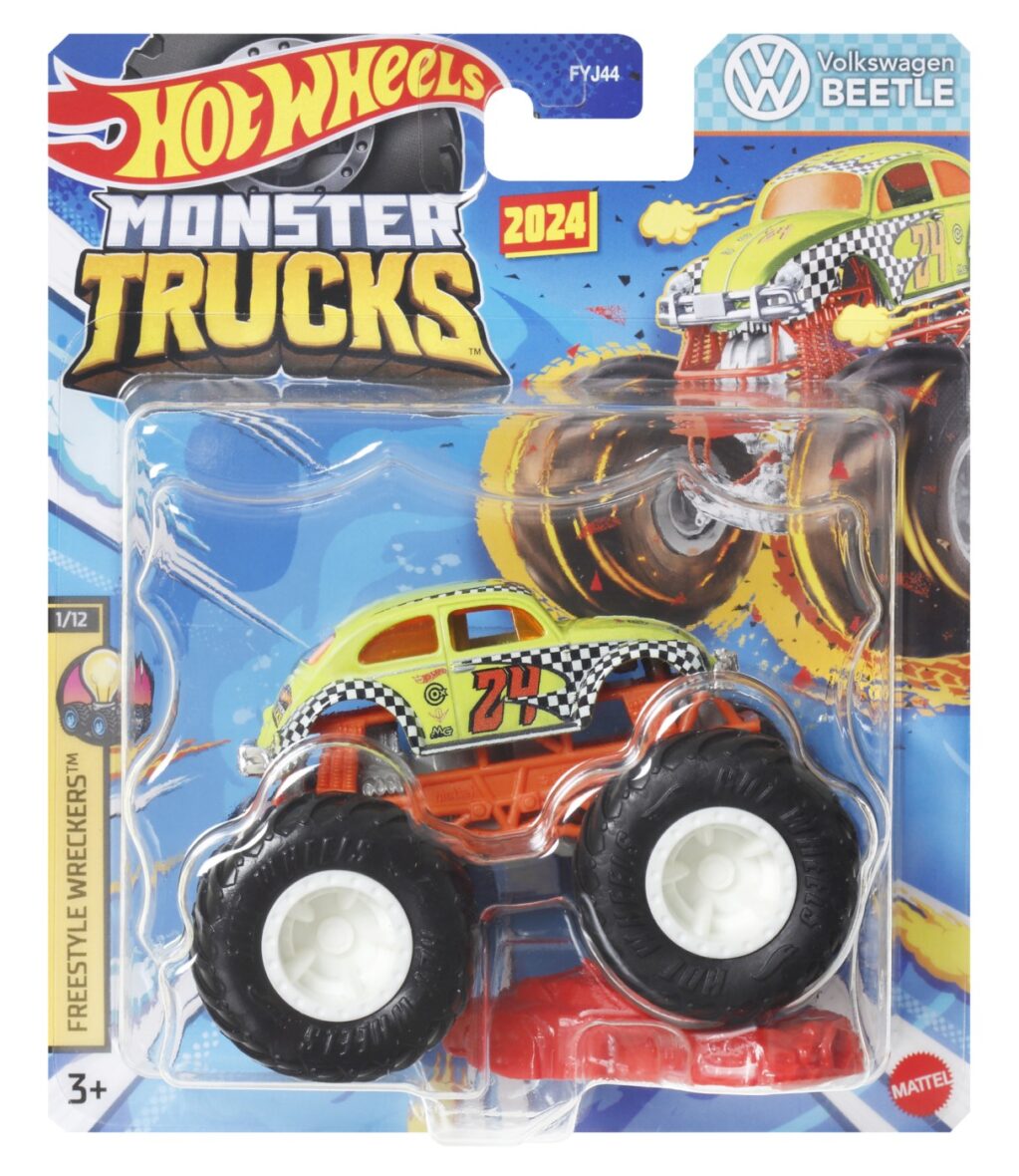 Hot Wheels Monster Truck Masinuta Volkswagen Beetle Scara 1:64