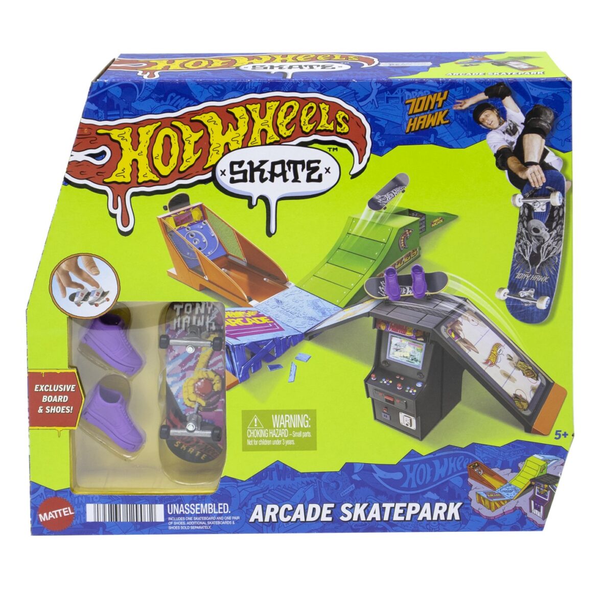 Hot Wheels Skate Pachet Skatepark Arcade