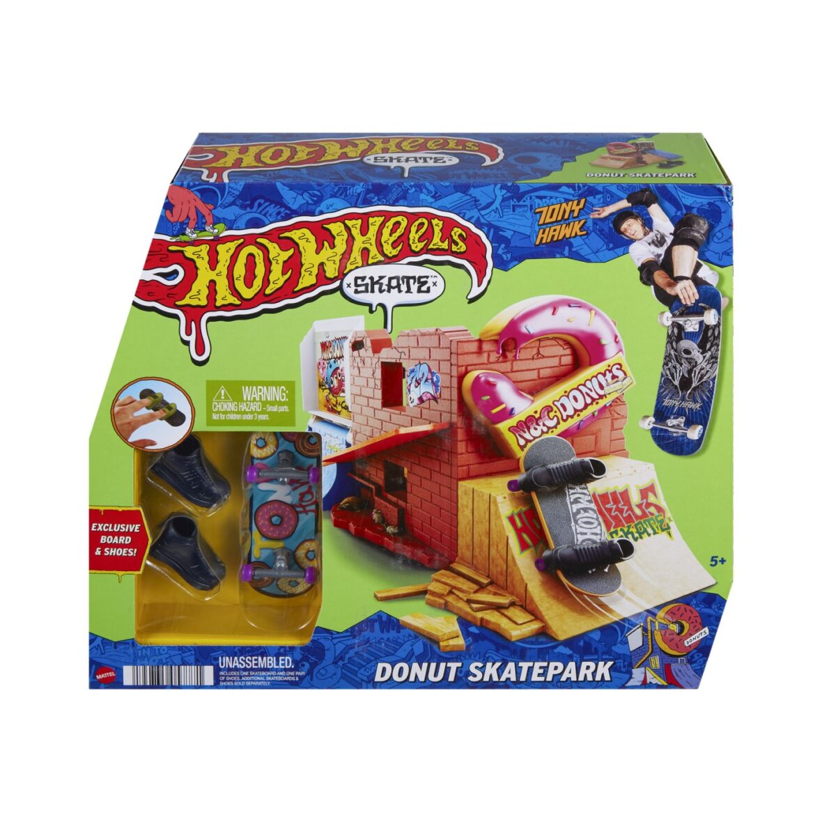 Hot Wheels Skate Pachet Skatepark Donut