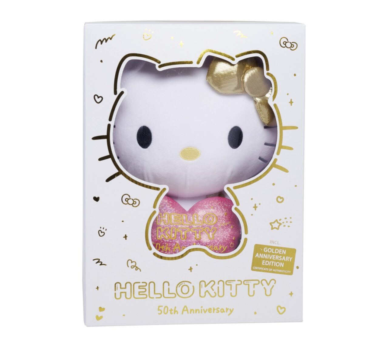 Hello Kitty 50 Ani Plus 30cm