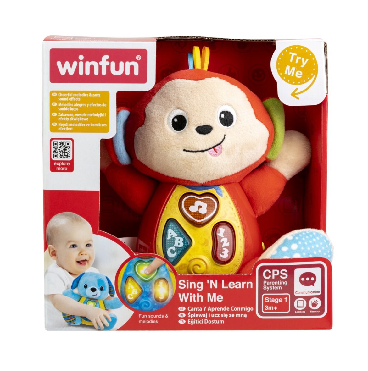 Winfun Canta Si Invata Cu Maimutica