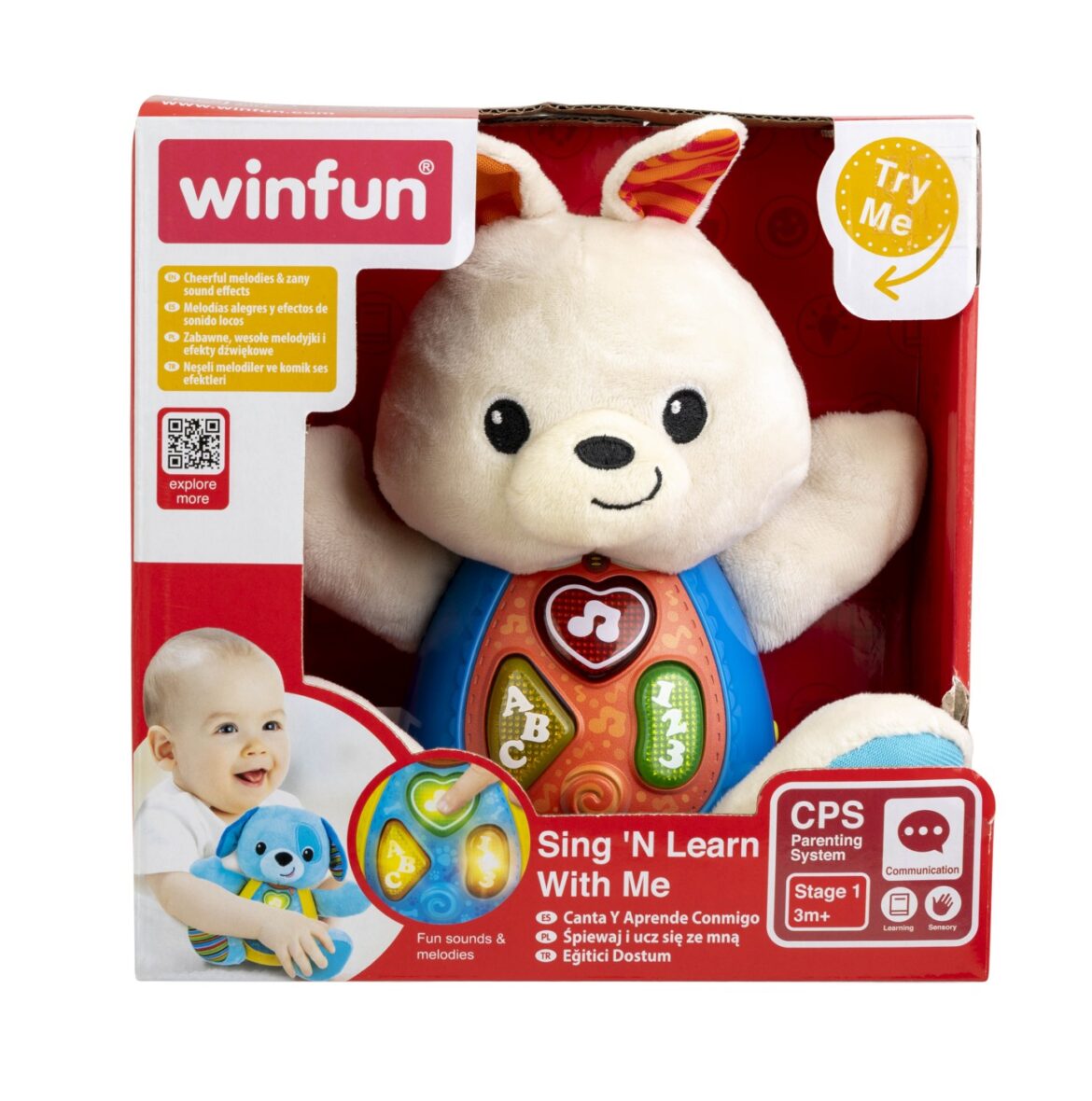 Winfun Canta Si Invata Cu Iepurasul Bouncy