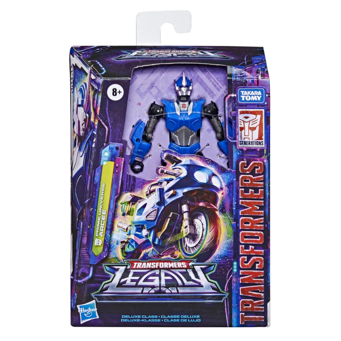 Transformers Generation Legacy Deluxe Figurina Prime Universe Arcee 22cm