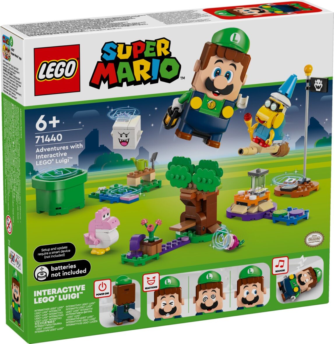 Lego Super Mario Aventuri Cu Lego Luigi 71440