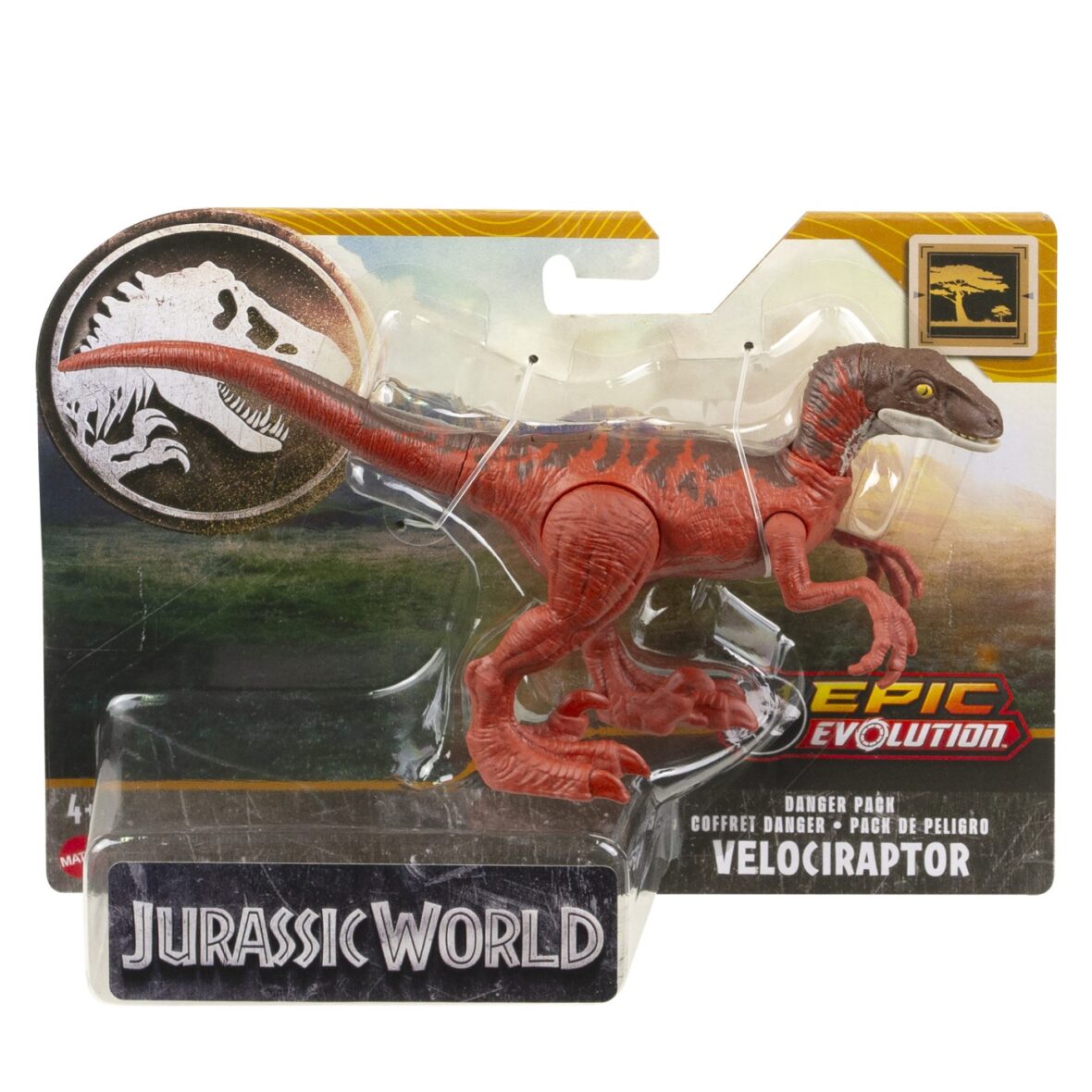 Jurassic World Dino Trackers Danger Pack Dinozaur Velociraptor