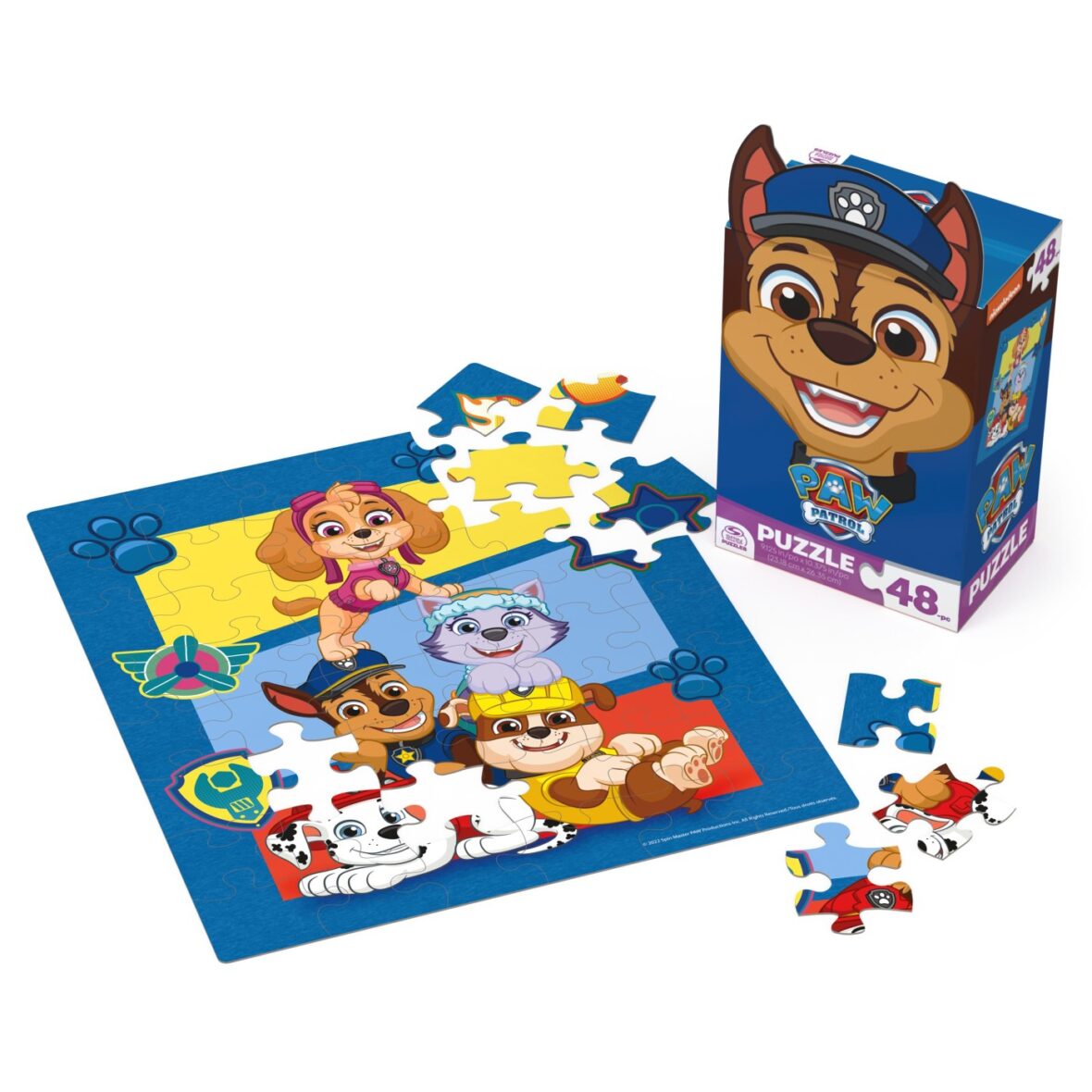 Patrula Catelusilor Puzzle Chase 48 Piese