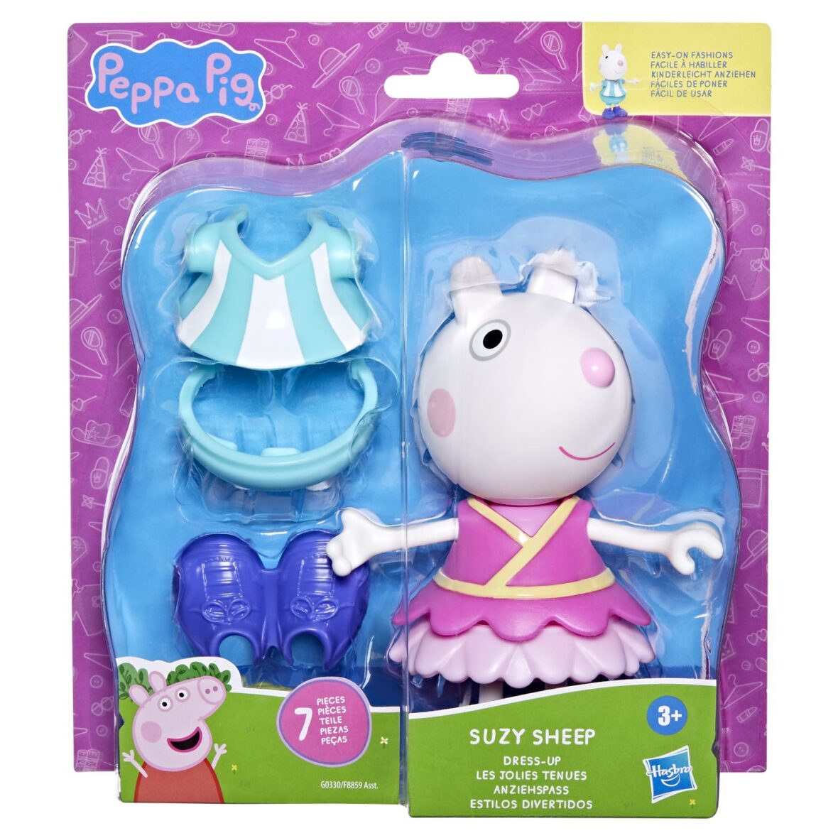 Peppa Pig Set Figurina Si Accesorii Vestimentare Oita Suzy 15cm