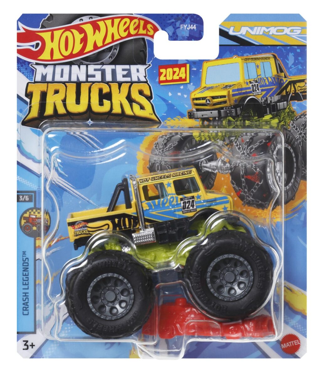 Hot Wheels Monster Truck Masinuta Unimog Scara 1:64