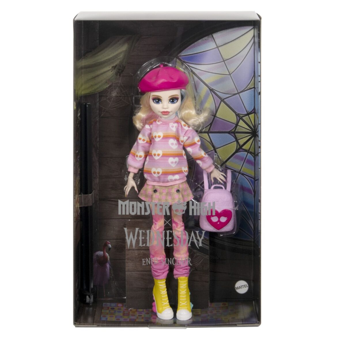 Monster High Wednesday Papusa Enid Sinclair