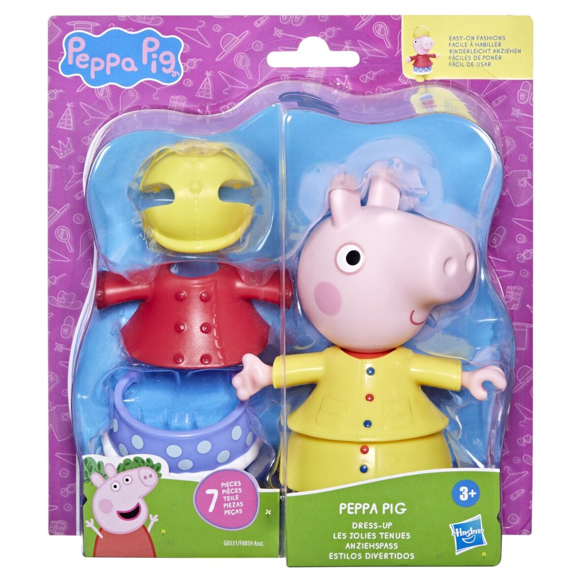 Peppa Pig Set Figurina Si Accesorii Vestimentare 15cm