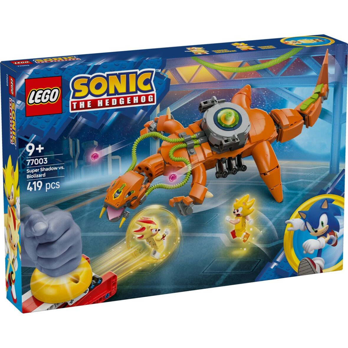 Lego Sonic Super Shadow Vs. Biolizard 77003